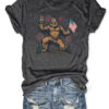 4th Of July American Bigfoot T-Shirt Bigfoot With US Merch Gifts For Bestie - Homegiftaura