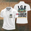 Alligator Alcatraz Polo Shirt Funny Florida Everglades Dark Humor Vests Polo Shirt - Homegiftaura