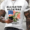 Alligator Alcatraz Shirt Funny Florida Everglades Dark Humor Tee shirt Gift Ideas For Husband - Homegiftaura