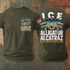 Alligator Alcatraz T-Shirt Crocodile ICE Make America Safe Again Trump Campaign Merch - Homegiftaura