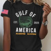 Alligator Alcatraz T-Shirt Gulf Of America EST 2025 Trump Alligator Alcatraz Shirts For Sale - Homegiftaura