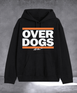 Alternative view of Bo Nix Denver Broncos Overdogs Signature T-Shirt Bo Nix Merch Football Clothing Gifts For Fans - Homegiftaura