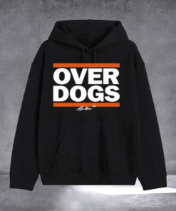 Alternative view of Bo Nix Overdogs T-Shirt Denver Broncos Merch Football Clothing Gifts For Bo Nix Lovers - Homegiftaura