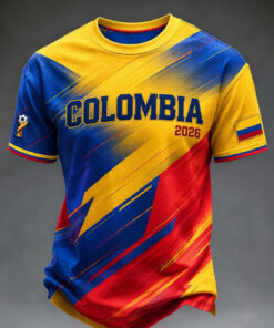 Colombian Soccer World Cup 2026 Shirt Game Day Merch Gift For Football Fans - Homegiftaura