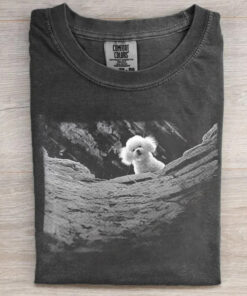 Darla Darla Silence Of The Lambs Dog T-Shirt Cute Dog On Rocks Merch Gifts For Her - Homegiftaura