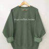 Dogs Coffee Books Sweatshirt Best Gifts For Dogs Coffee Books Lovers Themed Gifts - Homegiftaura