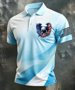 Eagle America 250 Veteran Owned Polo Shirt Proudly American Clothes Gift For Veterans - Homegiftaura