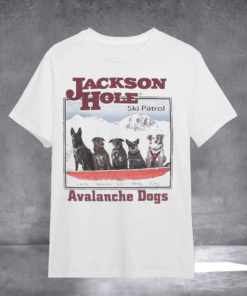 Jackson Hole Ski Patrol Avalanche Dogs Avy T-Shirt Cute Avy Dogs Tee Gifts For Pet Lovers - Homegiftaura