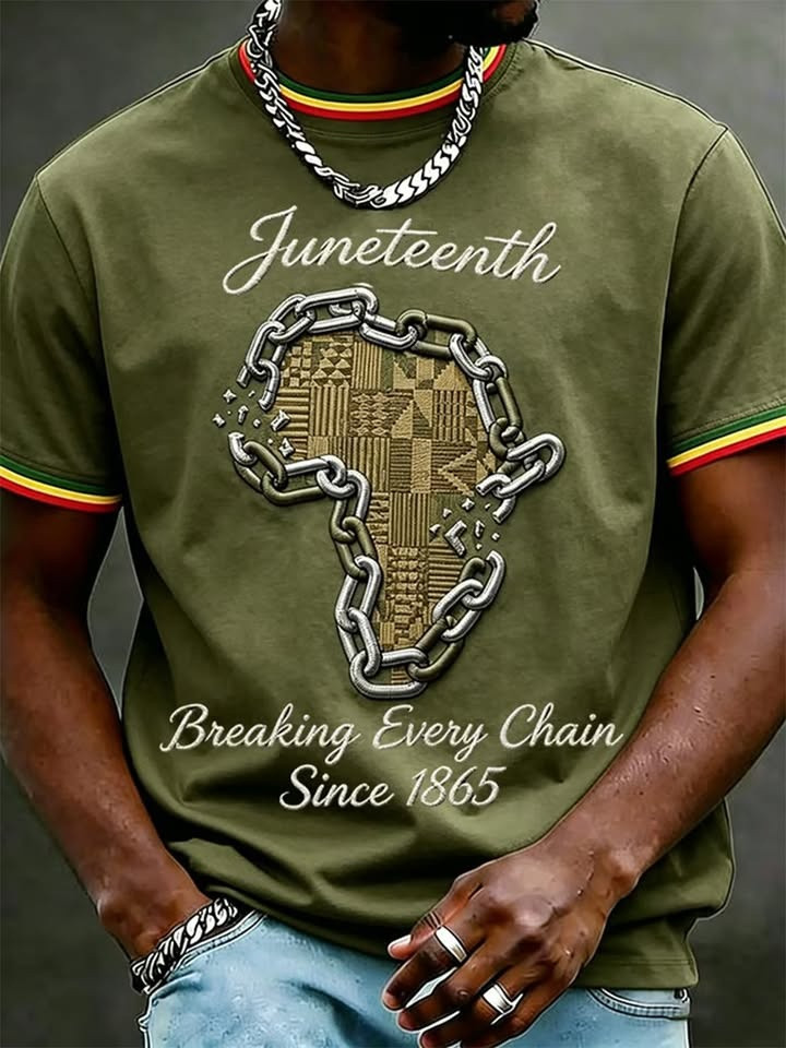 Juneteenth Breaking Every Chain Shirt Black History Freedom Day African Pride Merch Gift Ideas - Homegiftaura
