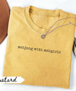 Mahjong With Mahgirls T-Shirt Mahjong Game Merch Gift For Mahgirls Crew - Homegiftaura
