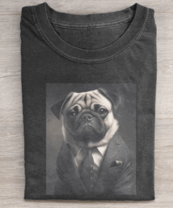 Pug In A Suit T-Shirt Hilarious Pug Dog Meme Clothing Christmas Gifts For Dog Lovers - Homegiftaura