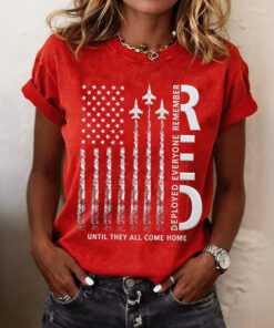Red Friday Inspired T-Shirt Until They All Come Home Shirt Present For Memorial Day - Homegiftaura