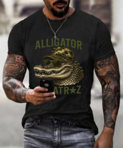 Stop Alligator Alcatraz T-Shirt Hands Off Everglades US Flag Gift For Activists - Homegiftaura