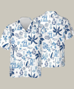 Tropical Cartoon Hawaiian Shirt Summer Beach Clothes Present Idea For Boyfriend - Homegiftaura