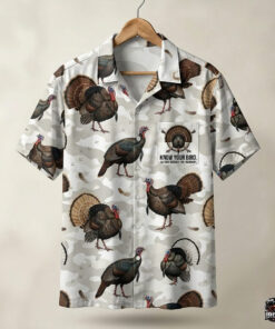 Turkey Hunting Hawaiian Shirt Know Your Bird Aloha Shirt Gift For Dad - Homegiftaura