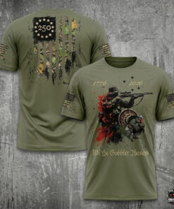 Turkey Hunting Shirt We The People Merch Patriotic Gift For Veteran - Homegiftaura