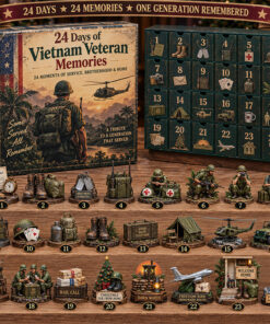 24 Days Of Vietnam Veteran Memories Advent Calendar 2026 Christmas Tree Decor Husband Gifts