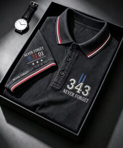 9 11 Never Forget Polo Shirt Patriot Day Clothes Gifts For 9th Of November