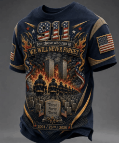 9 11 Patriot Day T-Shirt 25Th Anniversary Clothing Gift Ideas For Brother