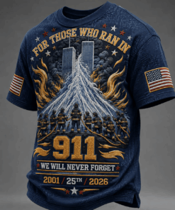 9 11 Patriot Day T-Shirt We Will Never Forget Clothing Gift Ideas For Him