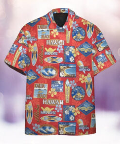 Aloha Hawaiian Shirt Surfboard Beach Button Up Shirt Gift For Island Lovers - Homegiftaura