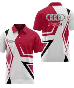 Audi Sport Merch Audi Racing Polo Shirt Car Racing Christmas Present