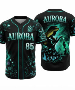 Aurora Halloween Baseball Jersey Aurora Merch Useful Gifts For Men