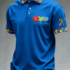 Autism Awareness Polo Shirt Different Is Beautiful Clothing Support Gift - Homegiftaura