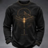 Be Still Mountain Long Sleeve Shirt Christian Nature Clothing Religious Gifts For Men