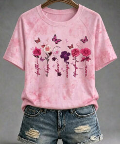Breast Cancer Awareness Merch In October We Wear Pink T-Shirt Gifts For Sister Patient
