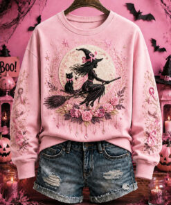 Breast Cancer Awareness Pink Merch In October We Wear Pink Sweatshirt Ideas For Her