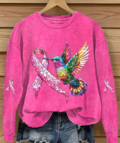 Breast Cancer Awareness Sweatshirt Breast Cancer Pink Ribbon Hope And Strength Shirts - Homegiftaura