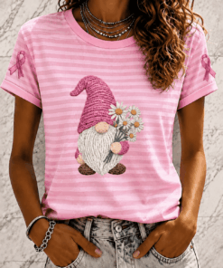 Breast Cancer Awareness T-Shirt Breast Cancer Awareness Tee Gift For Her - Homegiftaura