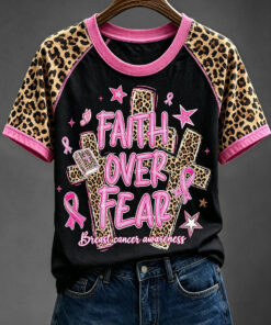 Breast Cancer Awareness T-Shirt Pink Ribbon Survivor Shirt For Friends - Homegiftaura