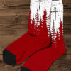 Christmas Faith Socks Religious Jesus Merch Cross Gifts For Brother