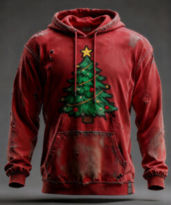 Christmas Tree Hoodie Faith Mens Apparel Present Ideas For Brother