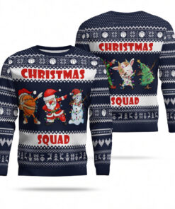 Christmas Ugly Sweater Basketball Christmas Squad Clothing Useful Gift For Husband