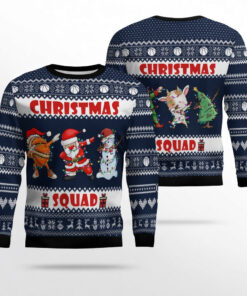 Christmas Ugly Sweater Basketball Christmas Squad Clothing Useful Gift Ideas