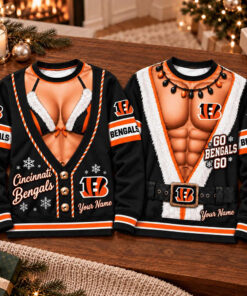 Custom Cincinnati Bengals Football Merch Sweatshirt Bengals Gifts For Christmas