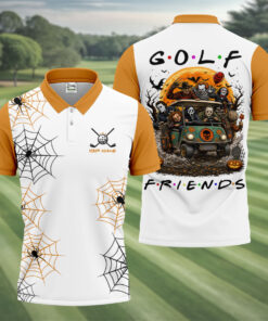 Custom Halloween Horror Character Polo Shirt Horror Mens Apparel Gifts For Him