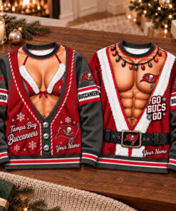 Custom Tampa Bay Buccaneers Football Merch Sweatshirt Buccaneers Christmas Dad Gifts