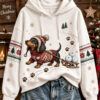 Dachshund Dog Christmas Hoodie Cute Wiener Dog Clothing Presents For Brother