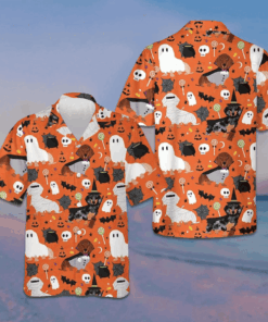Dachshunds On Halloween Hawaiian Shirt Funny Halloween Shirt Gifts For Dog Lovers - Homegiftaura
