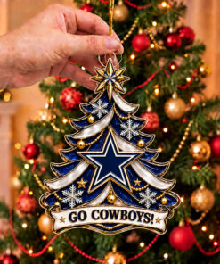Dallas Cowboys Football Merch Ornament Cowboys Christmas Decor Tree Fan Gifts