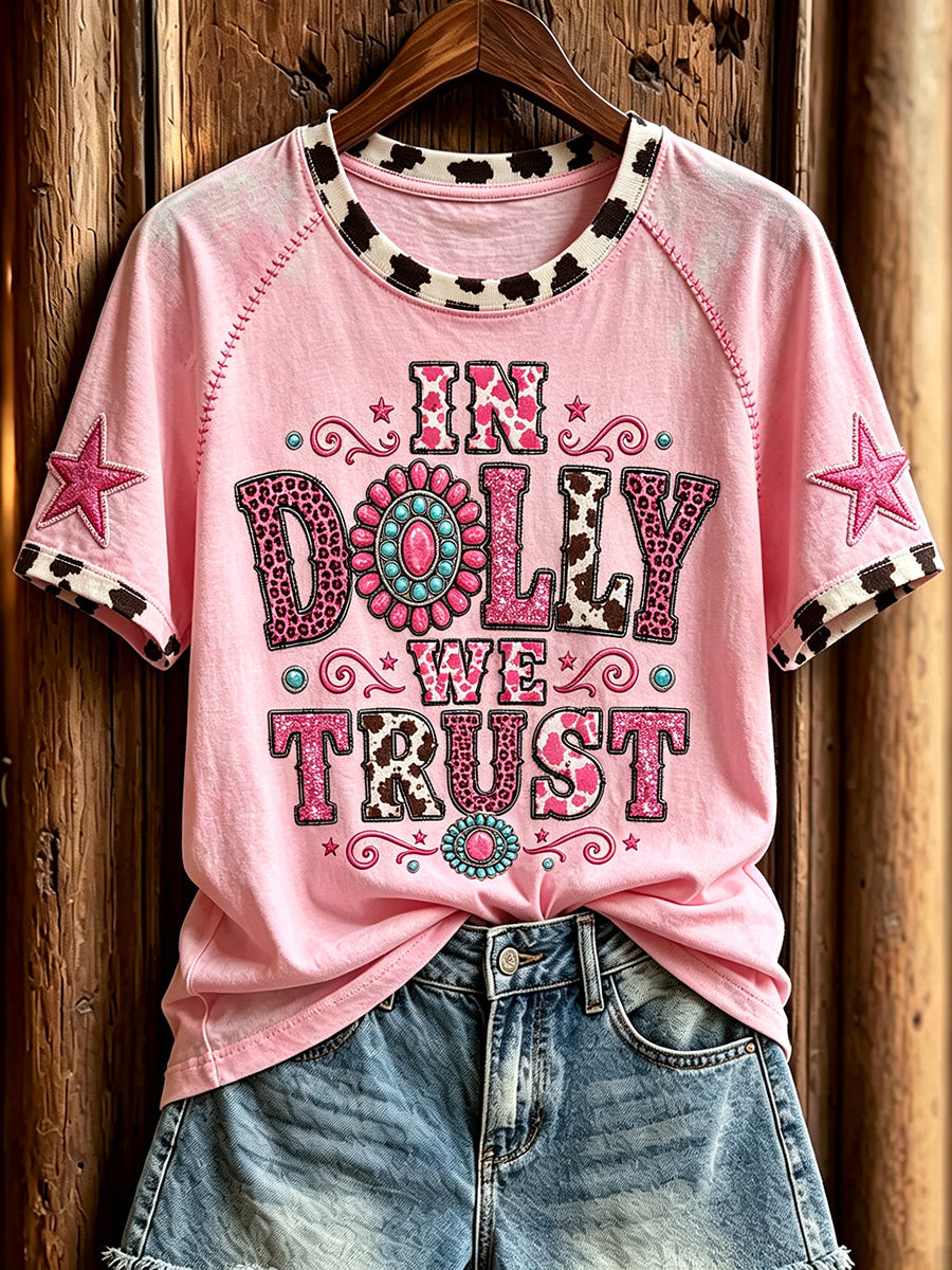 Dolly Parton Merch In Dolly We Trust T-Shirt Dolly Parton Christmas Gifts