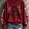 Dry Bones Come Alive Sweatshirt Religious Clothing Christian Gifts For Sister