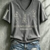 Dry Bones Come Alive V-Neck T-Shirt Halloween Womens Clothes Presents For Mum