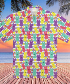 Easter Hawaiian Shirt Bunny Peeps Aloha Shirt Best Gifts For Friends Famerry - Homegiftaura