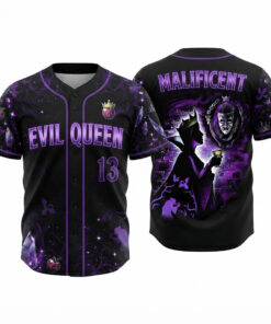 Evil Queen Halloween Baseball Jersey Evil Queen Merch Best Gifts For Fans