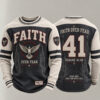 Faith Over Fear Men Long Sleeve Shirt Religious Clothing Faith Gifts For Boyfriend